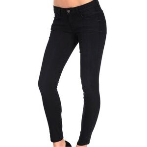 Siwy Cropped Skinny Jeans Hannah in Bad Moon Rising Black Size 26